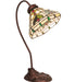 Meyda Tiffany - 247822 - One Light Desk Lamp - Middleton - Mahogany Bronze