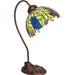 Meyda Tiffany - 247919 - One Light Desk Lamp - Tiffany Honey Locust - Mahogany Bronze