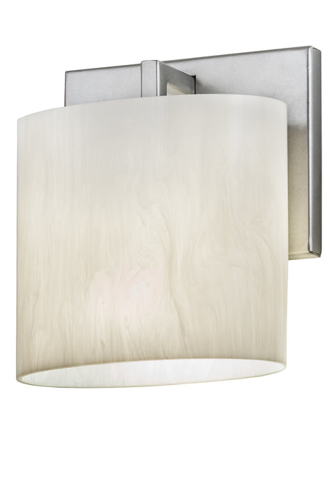 Meyda Tiffany - 248048 - One Light Wall Sconce - Abernathy - Nickel