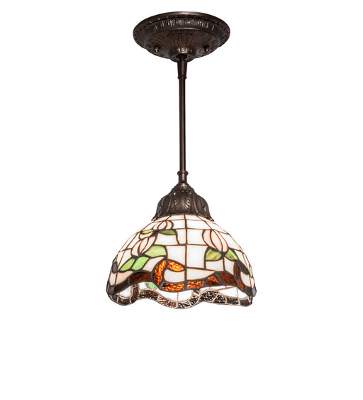 Meyda Tiffany - 248596 - One Light Mini Pendant - Roseborder