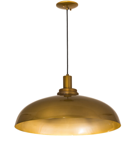 Meyda Tiffany - 248876 - One Light Pendant - Gravity - Brass Tint