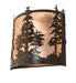 Meyda Tiffany - 249114 - Two Light Wall Sconce - Tall Pines - Timeless Bronze