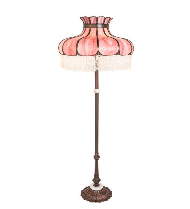 Meyda Tiffany - 250202 - Three Light Floor Lamp - Frederick - Antique,Mahogany Bronze