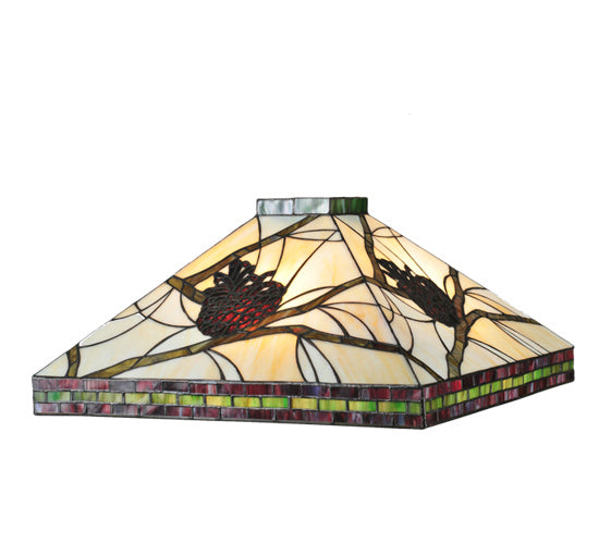 Meyda Tiffany - 81079 - Two Light Pinebranch Mission Shade