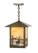 Meyda Tiffany - 96355 - One Light Pendant - Seneca - Craftsman Brown