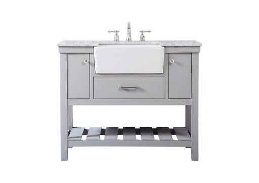 Elegant Lighting - VF60142BK - Single Bathroom Vanity - Clement - Black