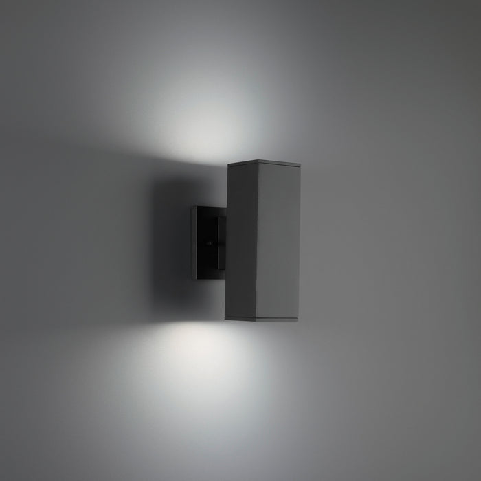 W.A.C. Lighting - WS-W220212-30-BK - LED Wall Sconce - Cubix - Black
