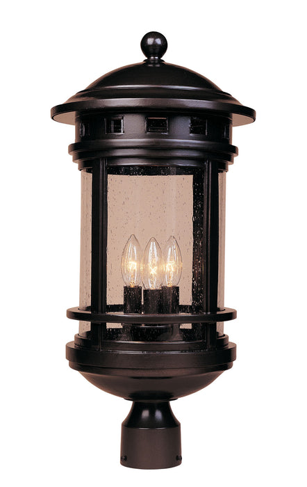 Designers Fountain - 2396-ORB - Three Light Post Lantern - Sedona - Oil Rubbed Bronze