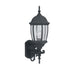 Designers Fountain - 2422-BK - One Light Wall Lantern - Tiverton - Black