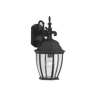 Designers Fountain - 2431-BK - One Light Wall Lantern - Tiverton - Black