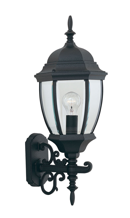 Designers Fountain - 2432-BK - One Light Wall Lantern - Tiverton - Black