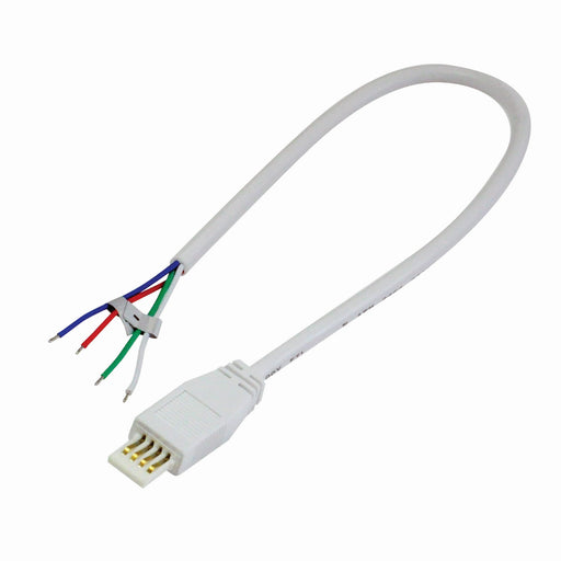 Nora Lighting - NAL-810/72W - 72`` Power Line Cable Open Wire For Lightbar Silk - Silk Accessories/Drivers - White