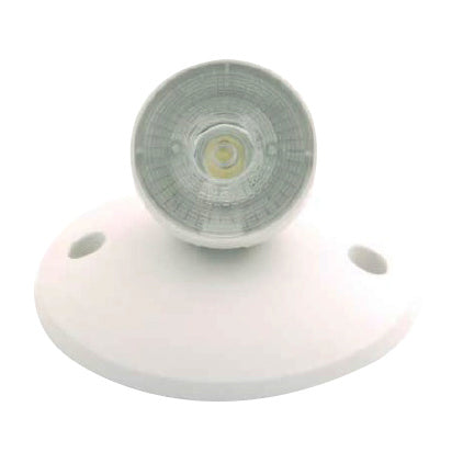 Nora Lighting - NE-861LEDW - Single Head, Wide Lens, 1W LED - White