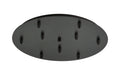 Innovations - 119-OB - Nine Light Multi Port Canopy - Custom Cord - Oil Rubbed Bronze