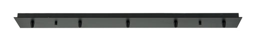 Innovations - 125-BK - Five Light Multi Port Canopy - Custom Cord - Matte Black