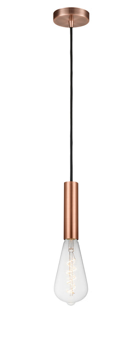 Innovations - 198-1P-AC-BB95LED - LED Mini Pendant - Ballston - Antique Copper