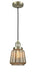 Innovations - 201C-AB-G146 - One Light Mini Pendant - Franklin Restoration - Antique Brass