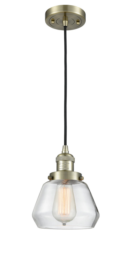 Innovations - 201C-AB-G172-LED - LED Mini Pendant - Franklin Restoration - Antique Brass