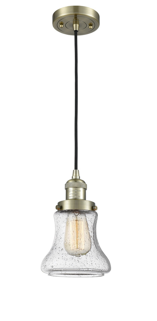 Innovations - 201C-AB-G194-LED - LED Mini Pendant - Franklin Restoration - Antique Brass