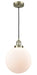 Innovations - 201C-AB-G201-10-LED - LED Mini Pendant - Franklin Restoration - Antique Brass