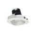 Nora Lighting - NIO-4RC27XHZMPW/HL - Adjustable Trim - Haze Reflector / Matte Powder White Flange