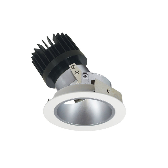 Nora Lighting - NIO-4RD30XHZMPW/HL - Reflector Adjustable Trim - Haze Reflector / Matte Powder White Flange