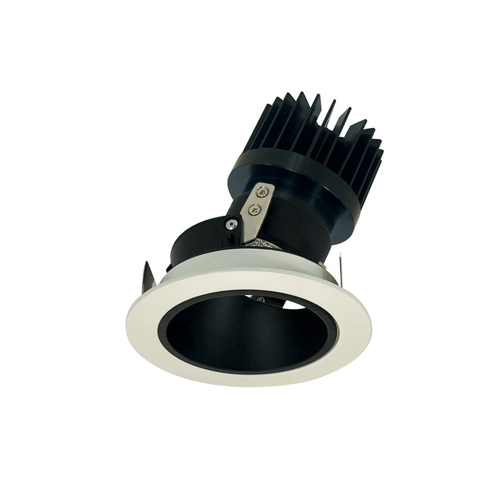 Nora Lighting - NIO-4RD35XBW/HL - Reflector Adjustable Trim - Black Reflector / White Flange