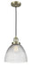 Innovations - 201C-AB-G222-LED - LED Mini Pendant - Franklin Restoration - Antique Brass