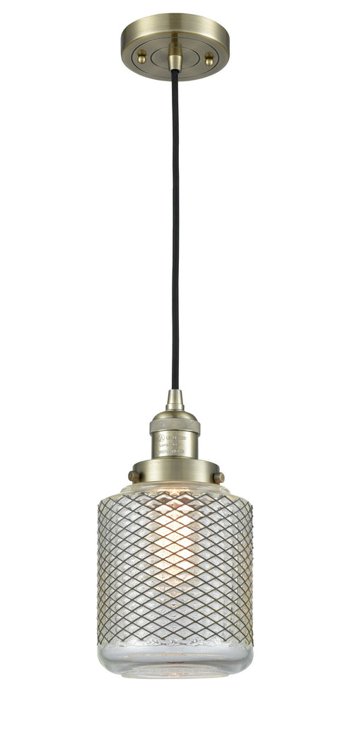 Innovations - 201C-AB-G262-LED - LED Mini Pendant - Franklin Restoration - Antique Brass