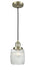 Innovations - 201C-AB-G302-LED - LED Mini Pendant - Franklin Restoration - Antique Brass