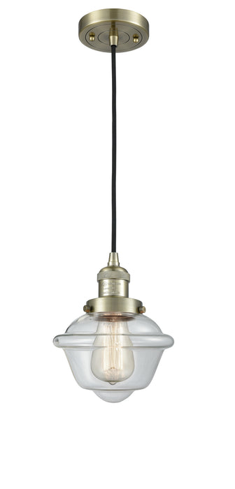 Innovations - 201C-AB-G532-LED - LED Mini Pendant - Franklin Restoration - Antique Brass