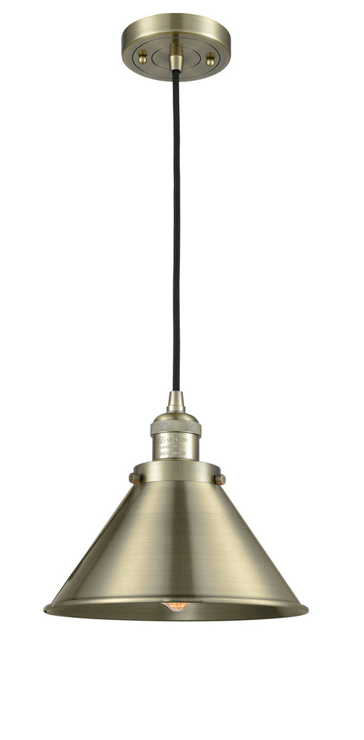 Innovations - 201C-AB-M10-AB - One Light Mini Pendant - Franklin Restoration - Antique Brass