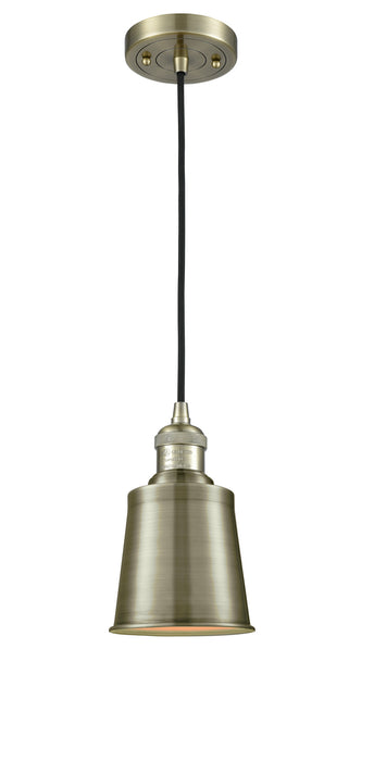 Innovations - 201C-AB-M9-AB-LED - LED Mini Pendant - Franklin Restoration - Antique Brass