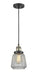 Innovations - 201C-BAB-G142-LED - LED Mini Pendant - Franklin Restoration - Black Antique Brass
