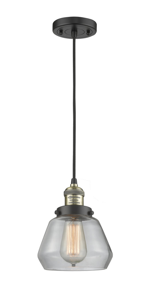 Innovations - 201C-BAB-G172-LED - LED Mini Pendant - Franklin Restoration - Black Antique Brass