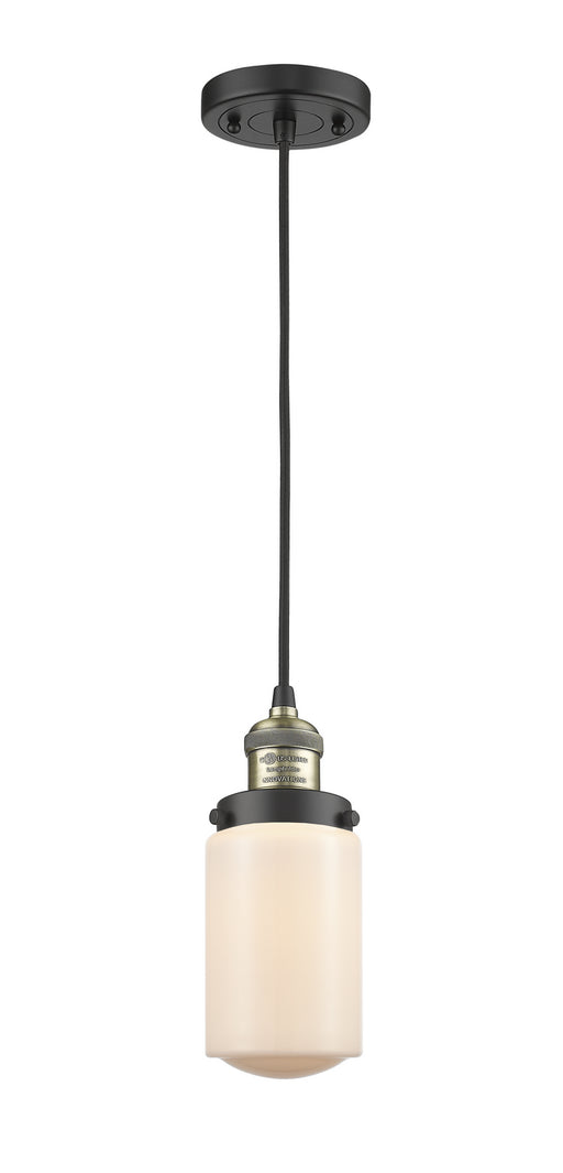Innovations - 201C-BAB-G311-LED - LED Mini Pendant - Franklin Restoration - Black Antique Brass