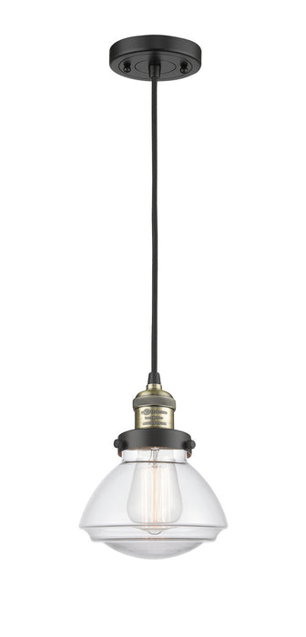 Innovations - 201C-BAB-G322-LED - LED Mini Pendant - Franklin Restoration - Black Antique Brass