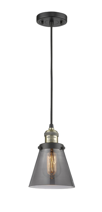 Innovations - 201C-BAB-G63-LED - LED Mini Pendant - Franklin Restoration - Black Antique Brass