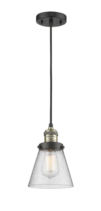 Innovations - 201C-BAB-G64-LED - LED Mini Pendant - Franklin Restoration - Black Antique Brass