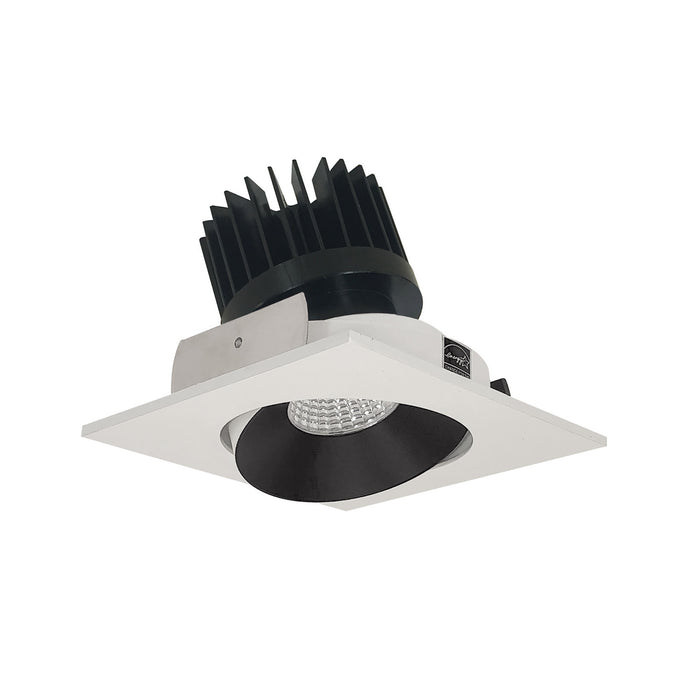 Nora Lighting - NIO-4SC50XBW/HL - Adjustable Trim - Black Reflector / White Flange