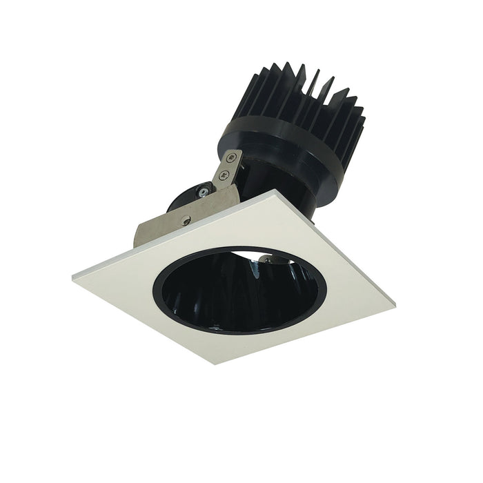 Nora Lighting - NIO-4SD30XBW/HL - Adjustable Trim - Black Reflector / White Flange