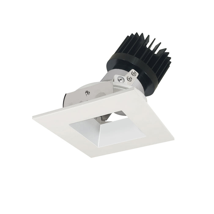 Nora Lighting - NIO-4SDSQ30XMPW/HL - Adjustable Trim - Matte Powder White Reflector / Matte Powder White Flange