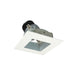 Nora Lighting - NIO-4SDSQ35XHZMPW/10 - Adjustable Trim - Haze Reflector / Matte Powder White Flange