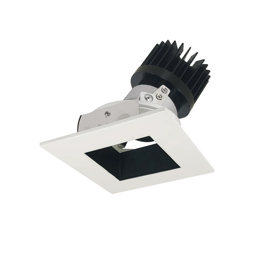 Rec Iolite Adjustable Trim Black Reflector / White Flange