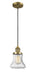Innovations - 201C-BB-G194-LED - LED Mini Pendant - Franklin Restoration - Brushed Brass