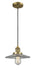 Innovations - 201C-BB-G2-LED - LED Mini Pendant - Franklin Restoration - Brushed Brass