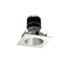 Nora Lighting - NIO-4SNDC27XHZMPW/HL - Non-Adjustable Trim - Haze Reflector / Matte Powder White Flange