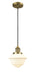 Innovations - 201C-BB-G531-LED - LED Mini Pendant - Franklin Restoration - Brushed Brass