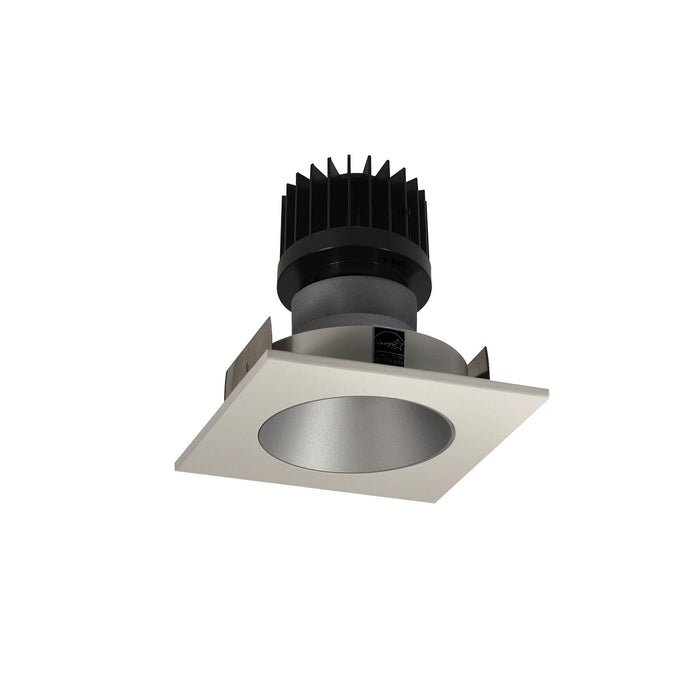 Nora Lighting - NIO-4SNDC30XHW/HL - Non-Adjustable Trim - Haze Reflector / White Flange