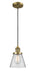 Innovations - 201C-BB-G62-LED - LED Mini Pendant - Franklin Restoration - Brushed Brass